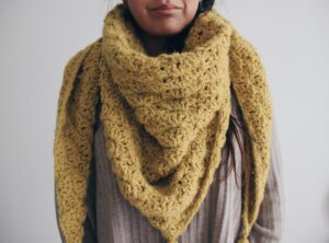 Read more about the article Shawl Mimosa – Free Crochet Pattern