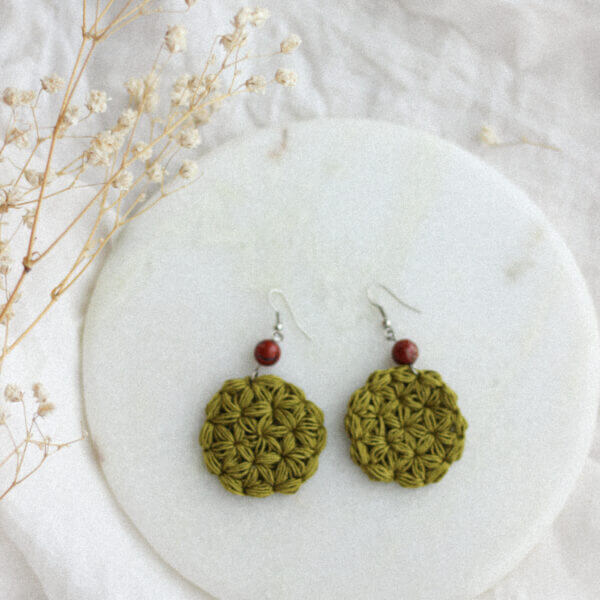 Jasmin crochet earrings