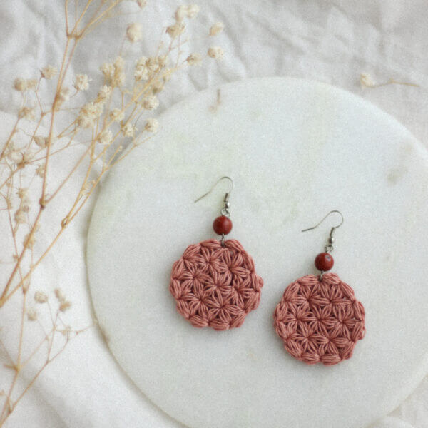 Jasmin Earrings | Pink