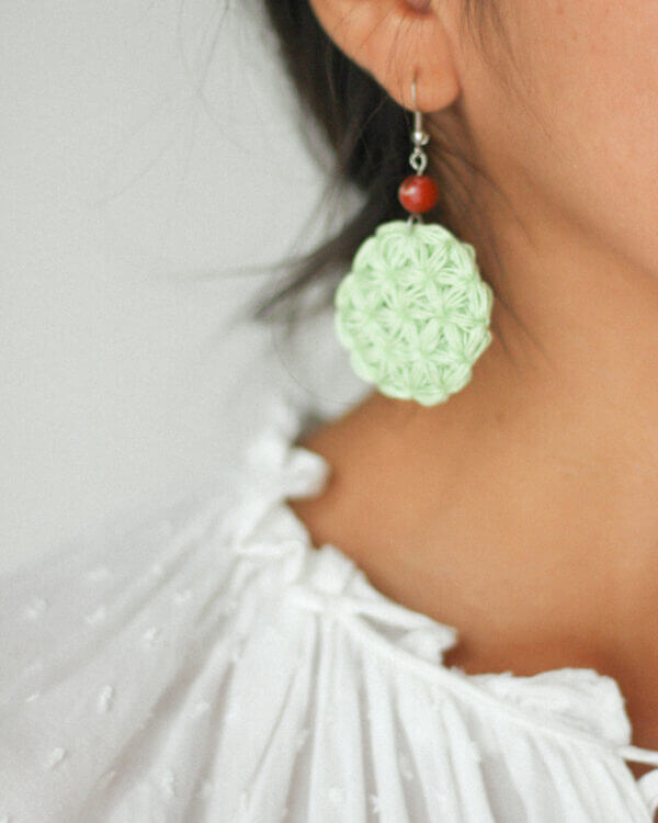 Jasmin Earrings | Mint - Image 2